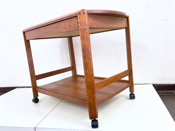 Image 1 of Carrello bar in teak di Aksel Kjersgaard design danese anni '60