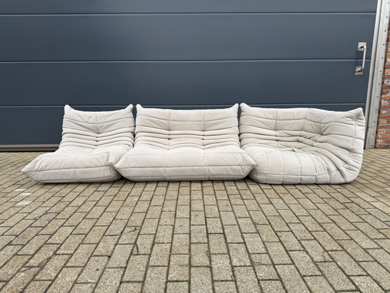 Image 1 of Set originale vintage Ligne Roset Togo a 1 posto, ad angolo e a 2 posti