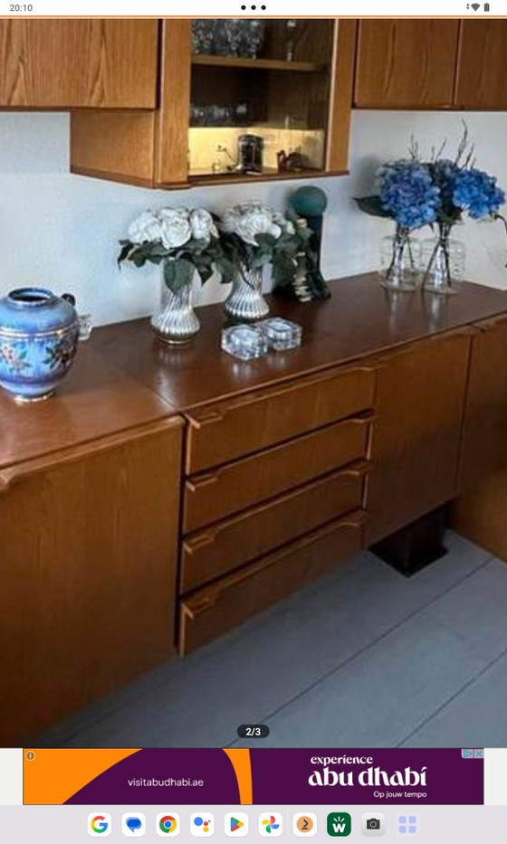 Image 1 of Beautiful vintage Danish wall unit