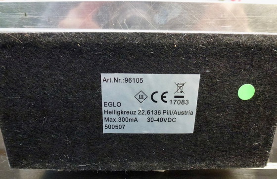 Image 1 of Lámpara de mesa EGLO Lasana 2 - 2 luces - Cromo - Blanco.