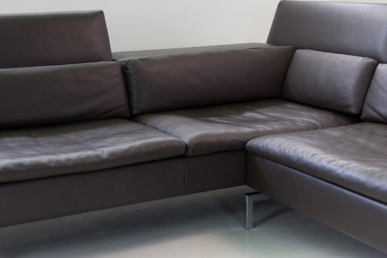 Jori Shiva leren hoeksalon – Jean-Pierre Audebert – Hoekbanken, Leather, Metal (photo 3 of 13)