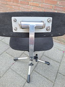Gispen 360 Dutch design bureaustoel - zwarte ribstof 