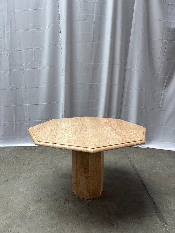 Image 1 of Esstisch aus Marmor in Rosa Portogallo-Marmor