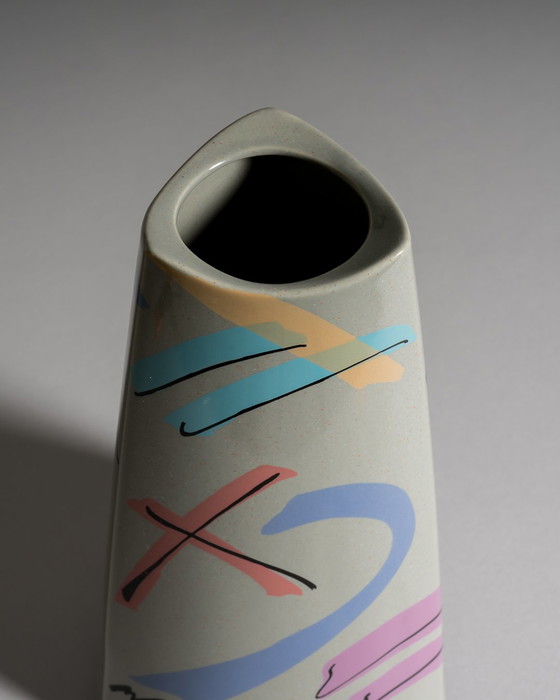 Image 1 of Dorothy Hafner for Rosenthal, “Flash” Vase Duo, Germany, 1980s