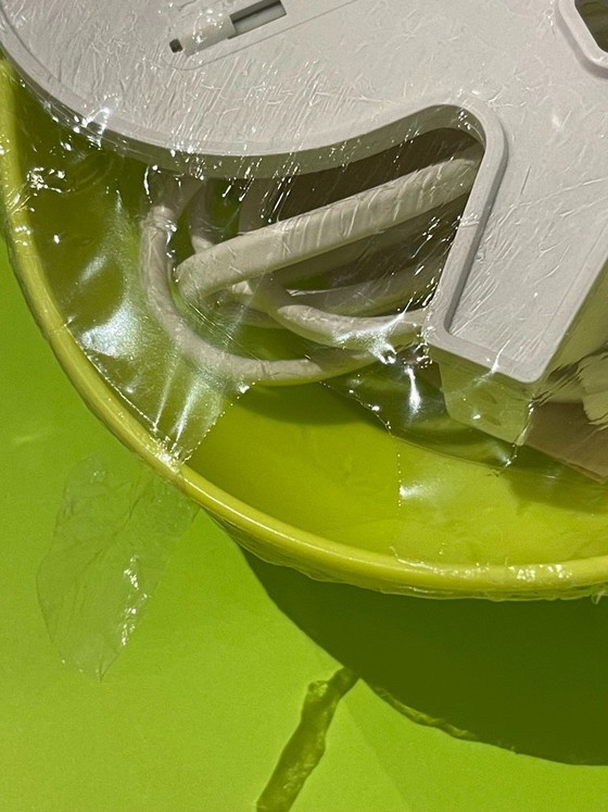 Image 1 of NIEUWE SMILA BAGGE Vintage IKEA wandlamp - Groene lieveheersbeestje - Decoratieve lamp