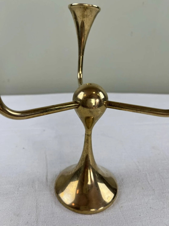 Chandelier Freddie Andersen Design – Candle holders, Brass, Bauhaus (photo 4 of 16)
