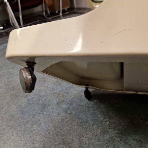 Image 1 of 70s bar cart coffee table drinks table spaceage