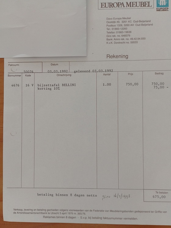 Image 1 of Side table / Coffee table by Mario Bellini