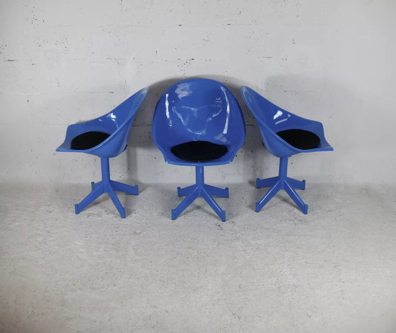 Image 1 of 3 sedie &quot;Space Age&quot;