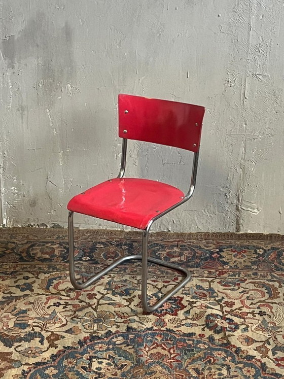 Image 1 of 1/2 Sillas voladizas Art Déco Bauhaus Kovona Mart Stam