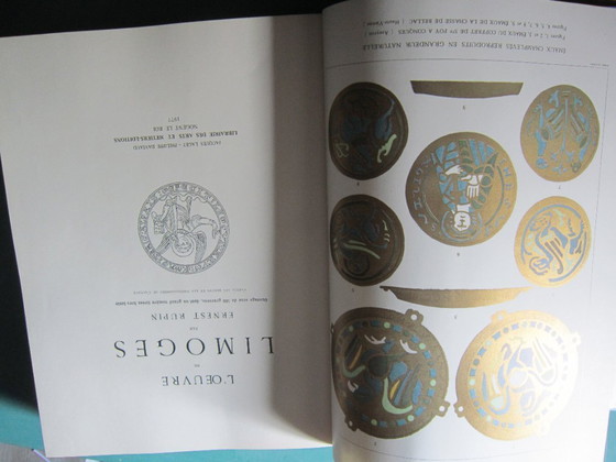 Image 1 of Boek "Het werk van Limoges" (emaille, goudsmeden...)
