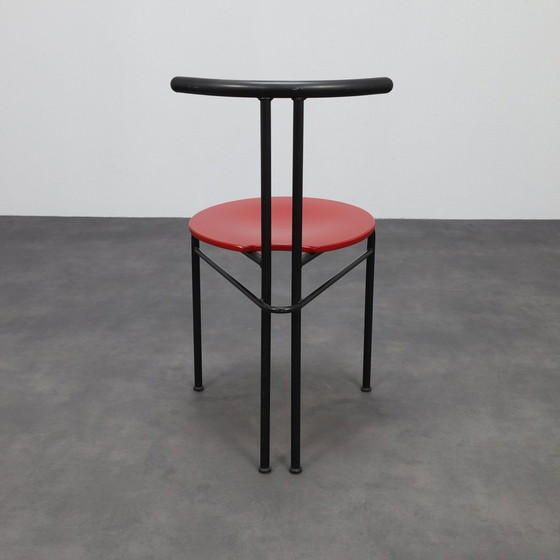 Image 1 of Satz von 4 postmodernen Esszimmerstühlen, 1980er Jahre