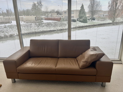 2 magnifiques canapés Montel 2,5 places, modèle Antipode de Leolux