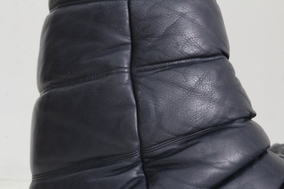Vintage Togo Ligne Roset 2-Seater Sofa Leather Michel Ducaroy 1990s – 2 seaters (photo 5 of 9)