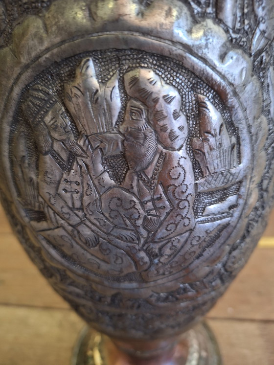 Image 1 of Vaso persiano in rame