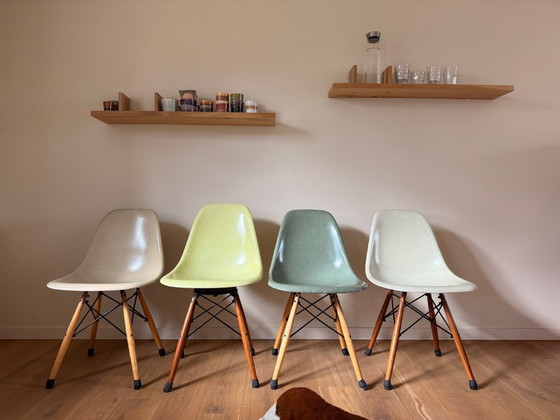 Image 1 of Eames Chair Fiberglas-Esszimmerstühle (8)