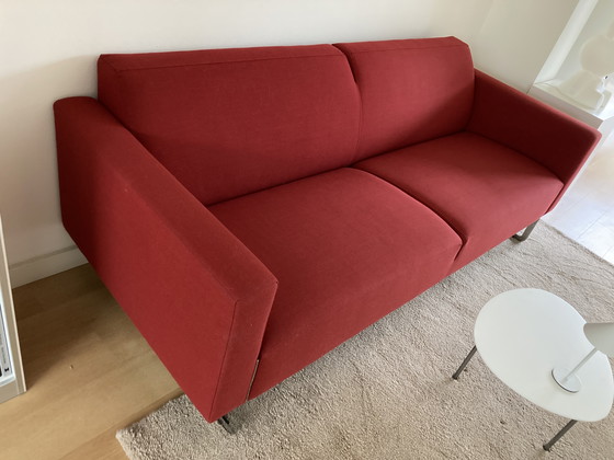 Image 1 of Canapé Artifort Mare 2,5 places, rouge foncé