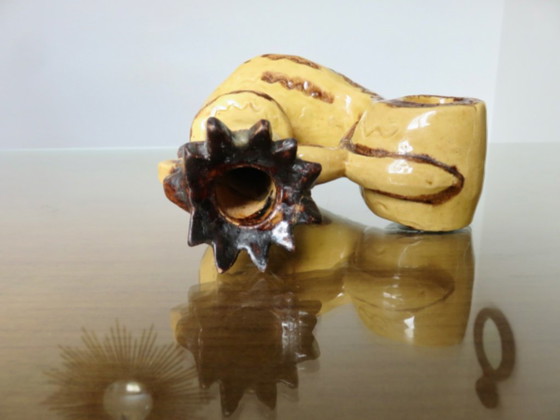 Céramique "Le Coq" Poterie Périgourdine, France, 1960 – Bougeoirs et chandeliers, Ceramic (photo 10 of 11)