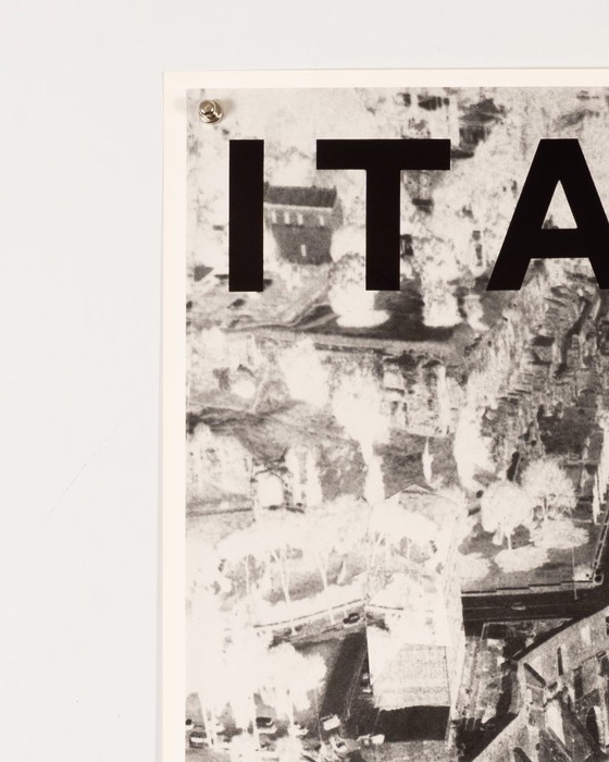 Image 1 of Italia 90 – 1990 Originele vintage sportposter van Alberto Burri – Modern – 100x70 cm