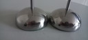 2 x vintage modernist candlestick IKEA