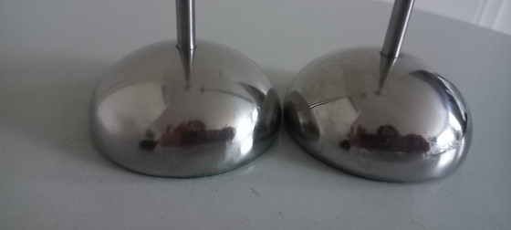 Image 1 of 2 x vintage modernist  kandelaar IKEA