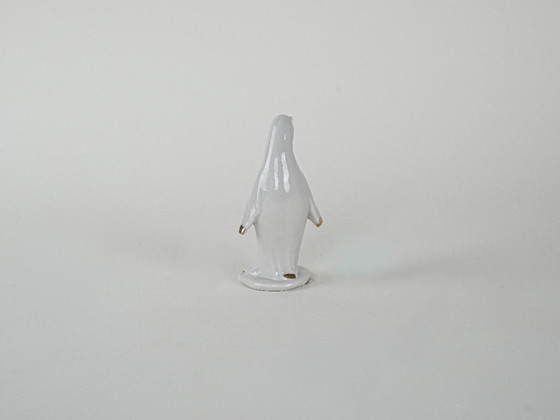 Image 1 of Porcelain penguin figurine, Italian design, 1970s, made in Italy
