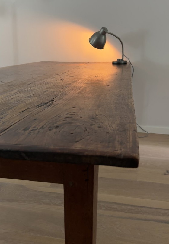 Image 1 of Table de salle à manger ancienne six places