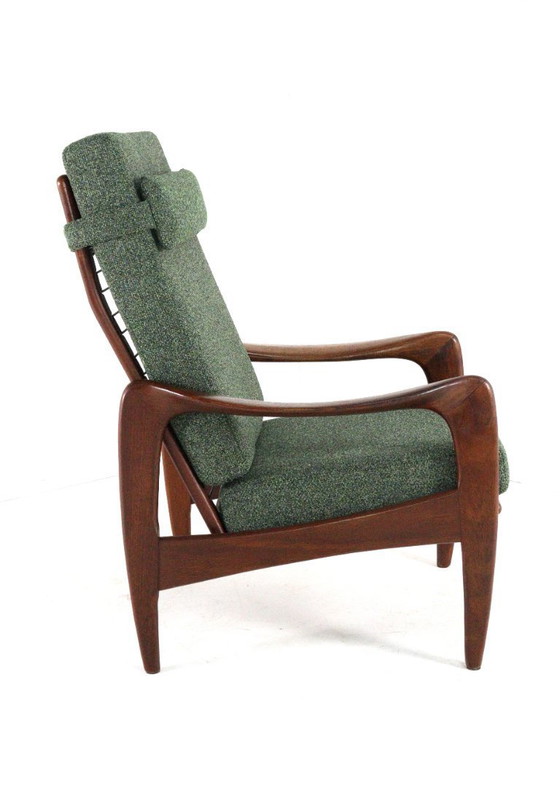 Image 1 of Fauteuil Ster, modèle homme, style vintage, capitonné