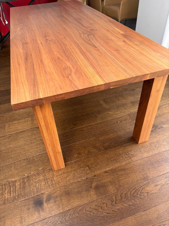 Image 1 of Art of Living walnut dining table