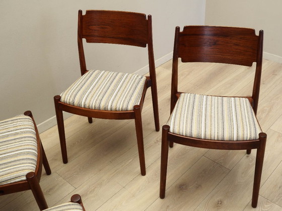 Image 1 of Set di quattro sedie, design danese, anni '70, produzione: Danimarca