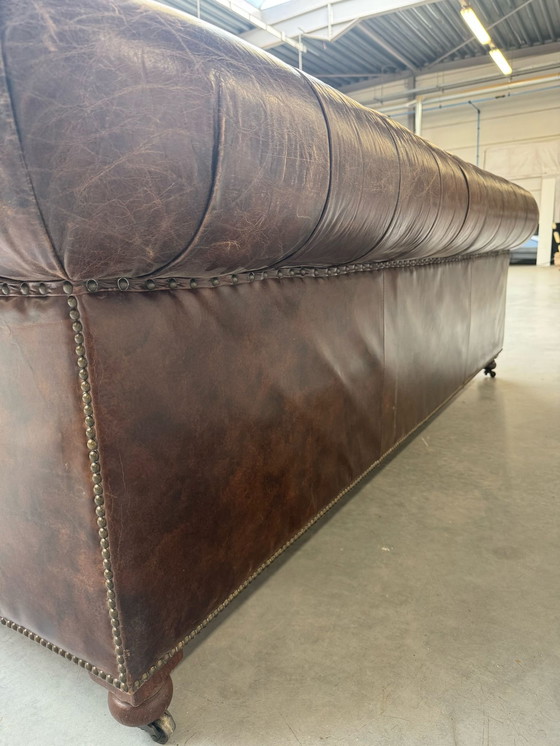 Image 1 of Leather Seat With Buttons