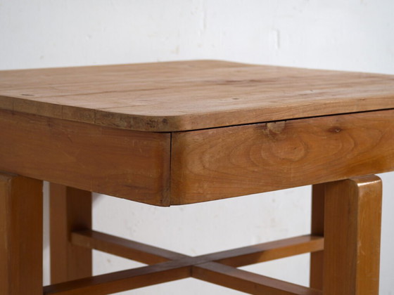 Tavolo da Lavoro in Legno Antico – Tavolino Europeo – circa 1920–1950 – Console, Rustic (photo 26 of 40)