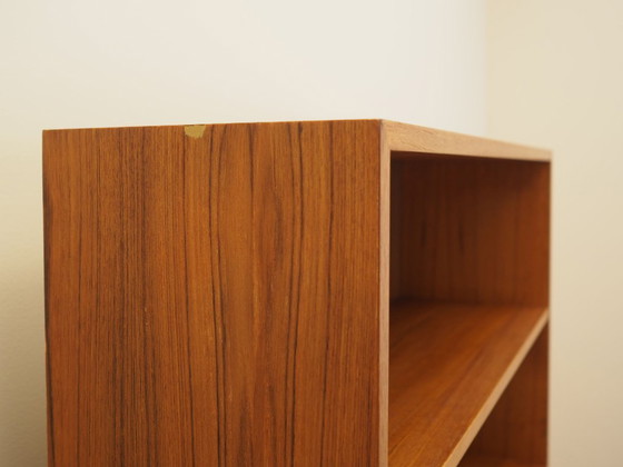 Estantería danesa de teca con mueble bar iluminado, estilo danés moderno de los años 70. – Librerías, Wood (photo 17 of 22)