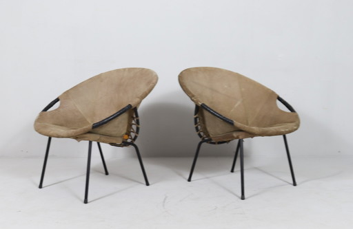 Lusch & Co. 2Er Set Balloon Chairs, Deutschland, 1970Er Jahre