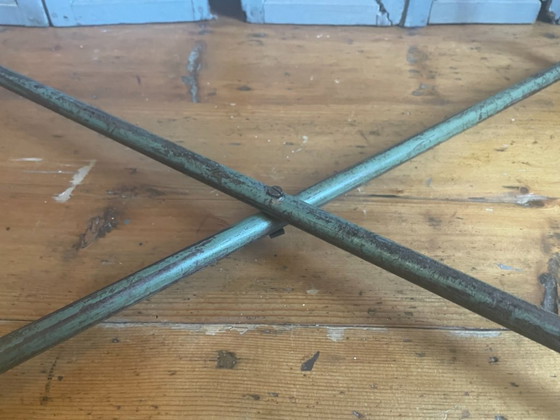 Image 1 of Tavolo pieghevole, tavolo da mercato, tavolino laterale, stile vintage francese