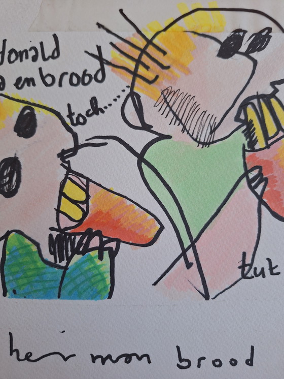 Image 1 of Dibujo de Herman Brood