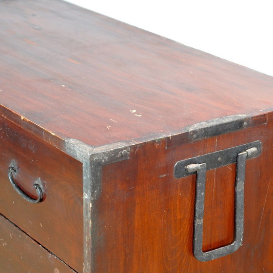 Cassettiera giapponese Tansu, circa 1890 – Cassettiere, Iron, Wood (photo 7 of 14)
