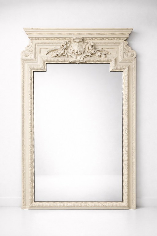 Miroir ancien XXL avec moulures