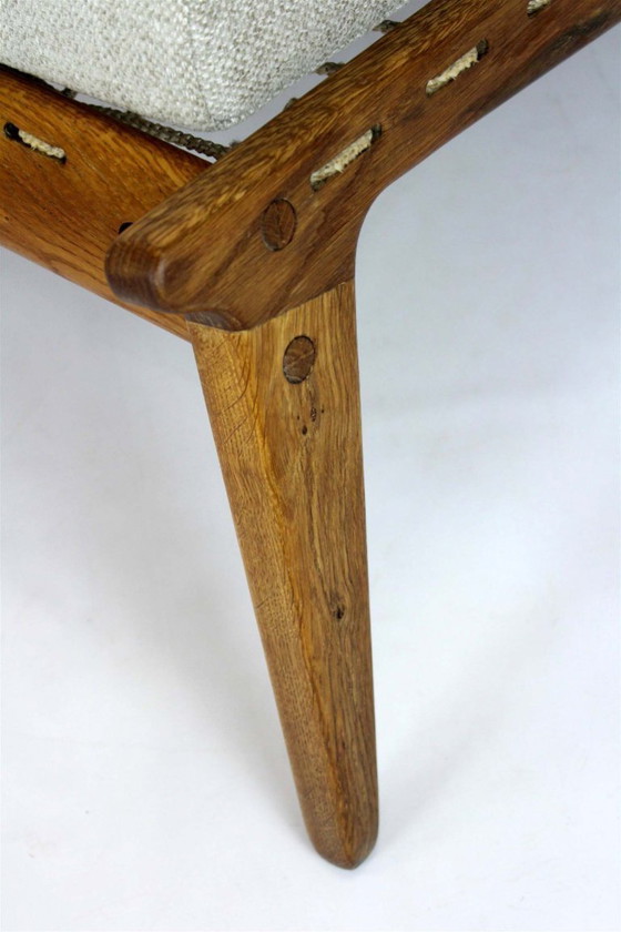 Image 1 of Restored Mid-Century Scandinavian Hunting Chairs attributed to Uno & Östen Kristiansson, 1950s, Set of 2