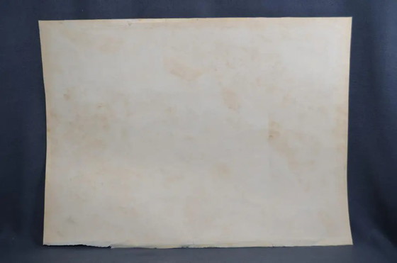 Jean Deldevez, "Il Villaggio Immaginato" Gouache, Firmata in Basso a Destra. – Dipinti e disegni (photo 10 of 10)