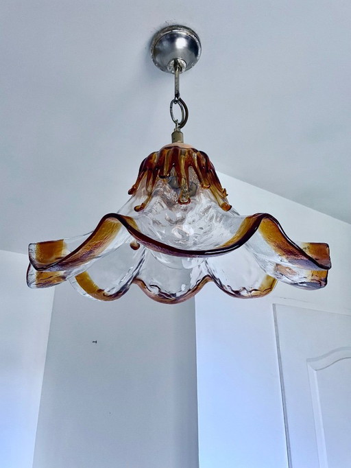 Hanglamp van Murano-glas, jaren 1960-1970