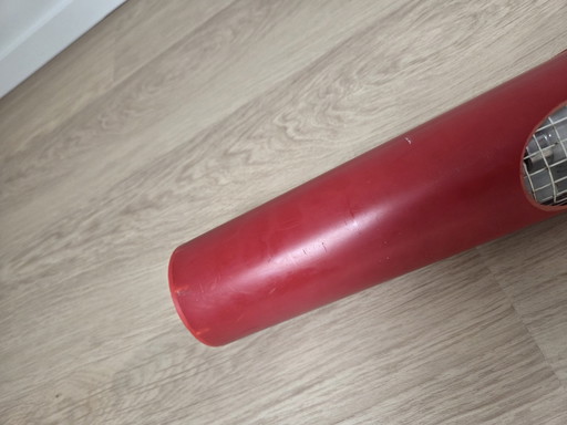 Hermosa lámpara de techo roja – hanglampen, Metal, Plastic (photo 2 of 7)