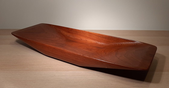 Image 1 of Cuenco de teca de Suecia, años 70