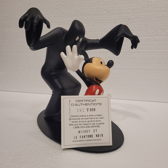 Image 1 of Mickey Mouse y el Fantasma de la Tinta Edición Limitada Leblon Delienne, Resina, 2010 - Francia