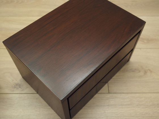 Image 1 of Set hangende nachtkastjes, Deens ontwerp, jaren 1970, Productie: Denemarken