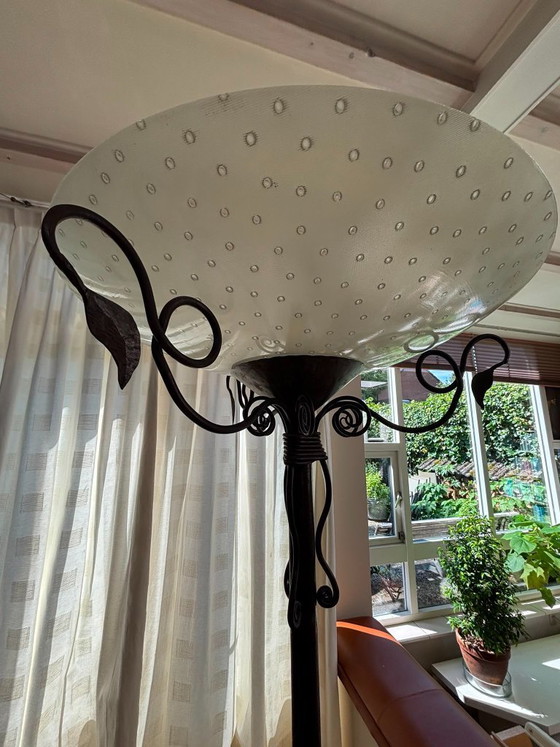Image 1 of Floor lamp Table lamp Hand-greased Art Nouveau style
