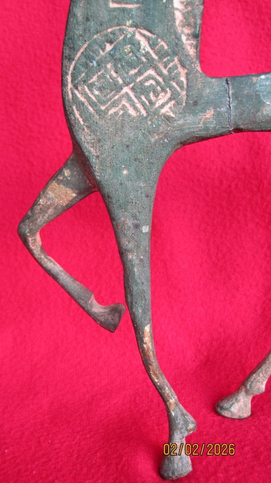 Image 1 of Coppia di bronzi geometrici greci