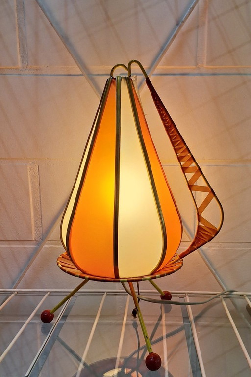 Mid-Century Scandinavian table lamp 1950s.