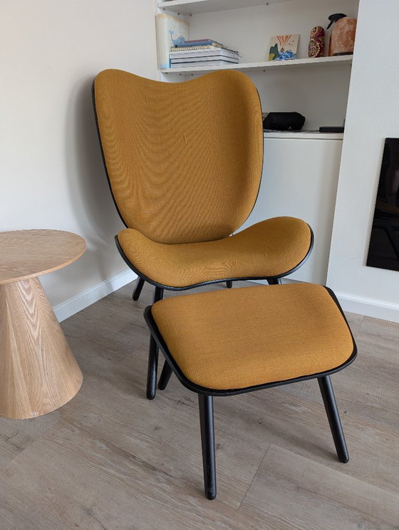 Umage A Conversation Piece - Okergeel / Zwart – Fauteuils, Textile, Wood (photo 3 of 9)