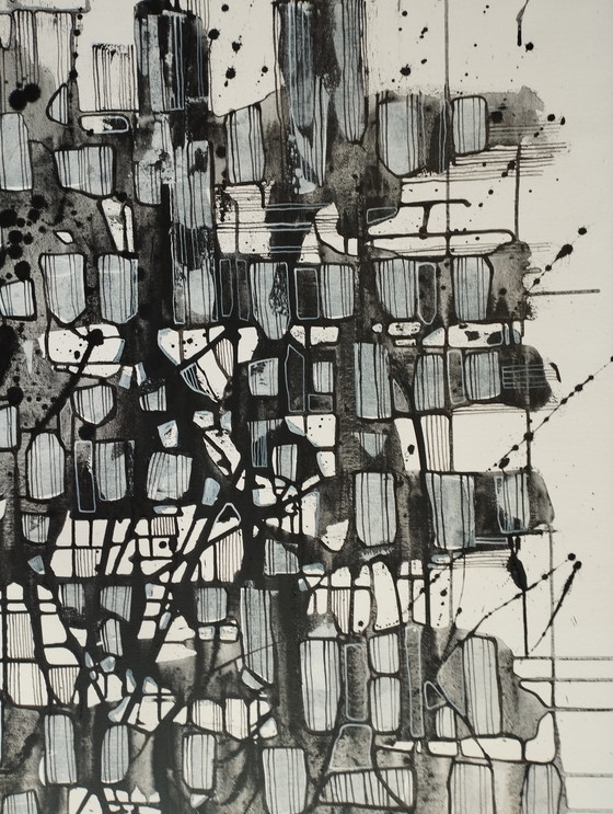 Image 1 of Composition abstraite XXL de Natia Antadze